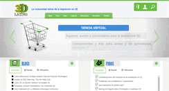 Desktop Screenshot of 3dlatino.org