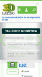Mobile Screenshot of 3dlatino.org